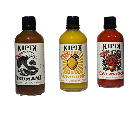 Les 3 sauces KIPIK